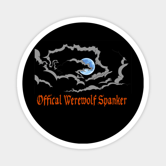 Official Werewolf Spanker Magnet by Manicorn